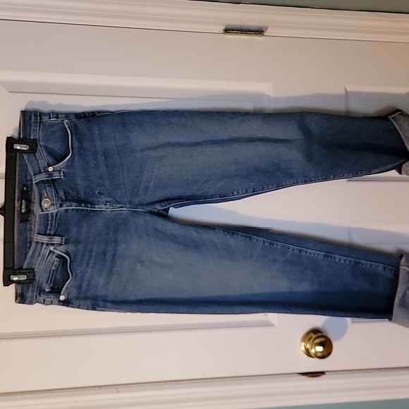 HUDSON Nico Mid-Rise Straight Rolled‎ Crop Jeans 29 - Picture 3 of 8